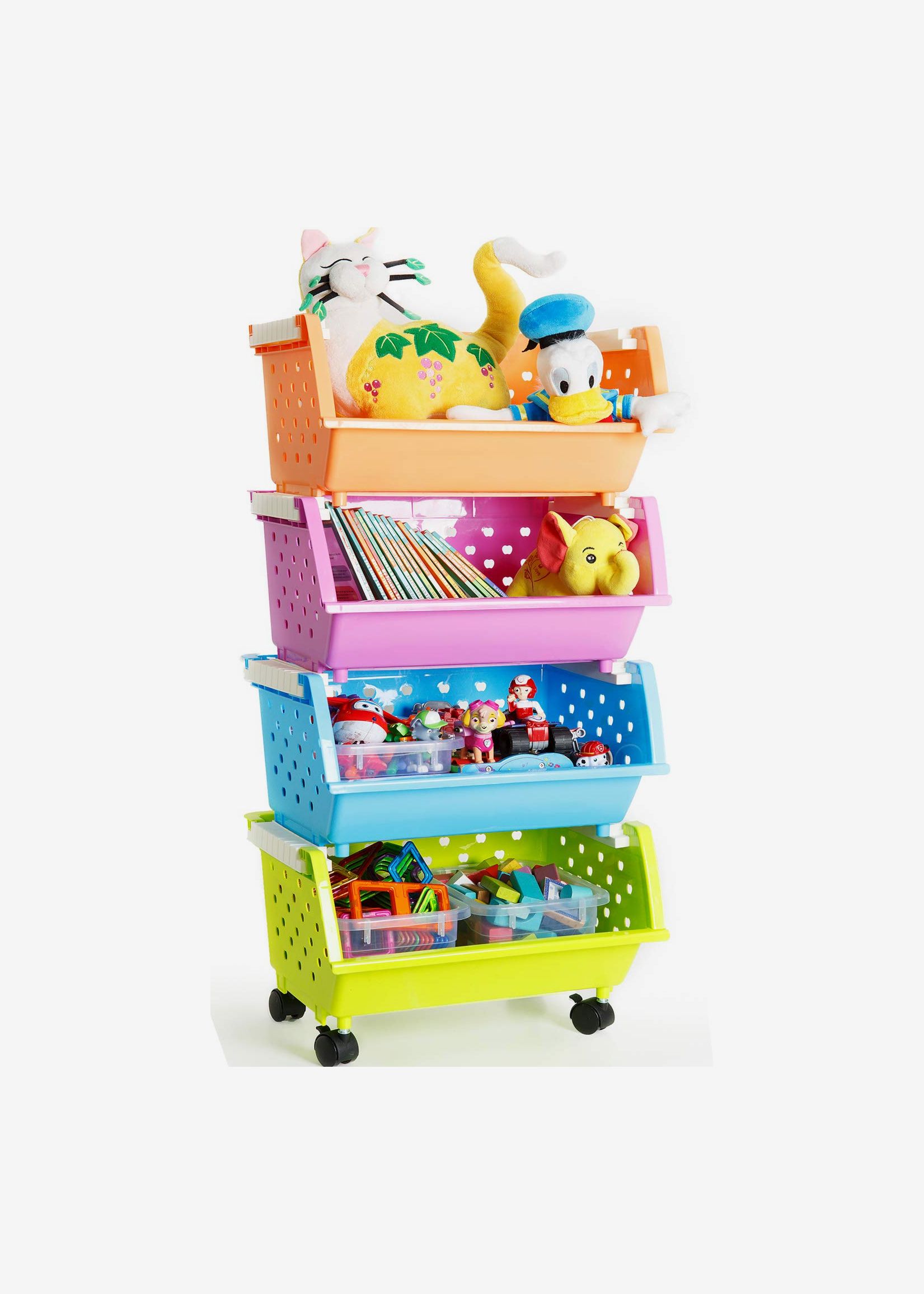 2-in-1 Car Play Mat and Toy Chest Storage Box Organizer 