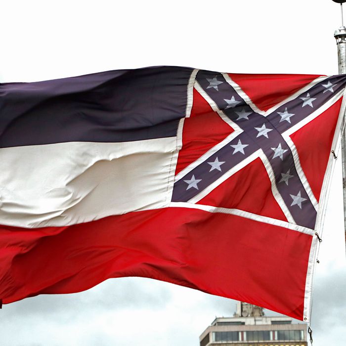 Mississippi state flag.
