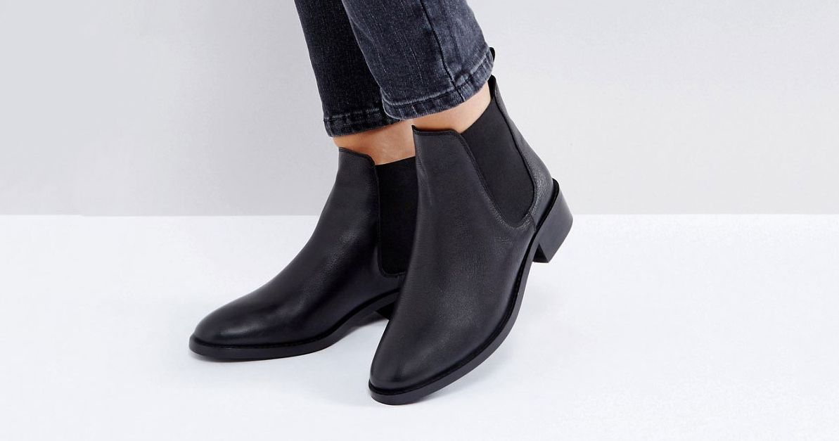 Mou Leather Ankle Boots in Black Womens Shoes Boots Ankle boots 