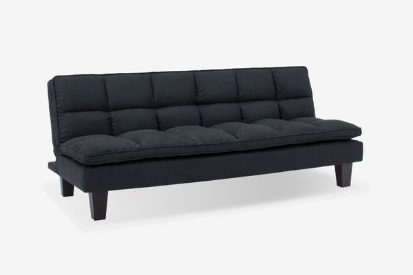 Best Choice Products Convertible Microfiber Pillow Top Futon Sofa