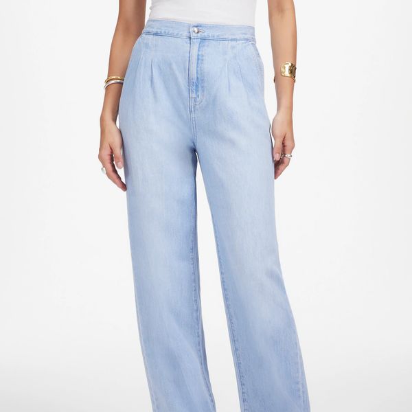 Madewell The Harlow Wide-Leg Jean: Airy Denim Edition