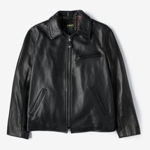 Schott Natural Pebbled Leather