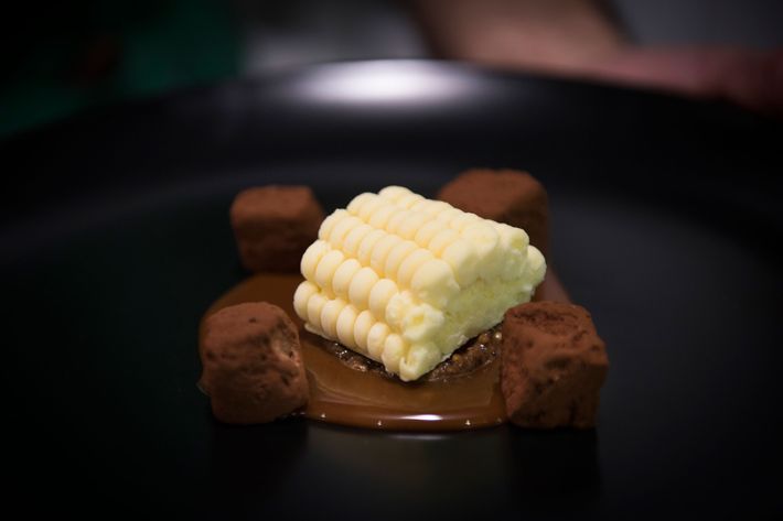 Corn, chocolate, and cajeta.