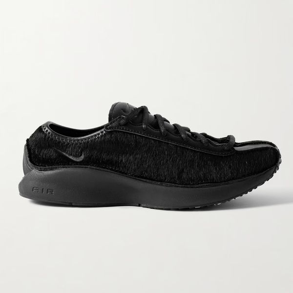 Nike Air Superfly LX Calf Hair and Leather Sneakers