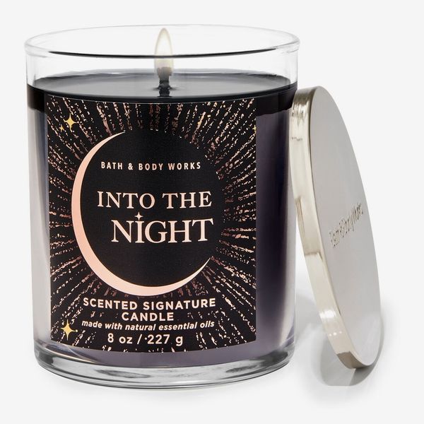 Bath & Body Works Into The Night Signature Single Wick Candle