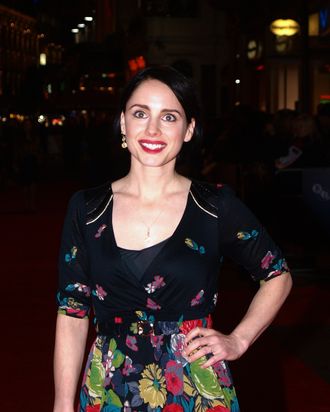 British actress Laura Fraser arrives for the premiere of her latest film 'The Boys Are Back' on October 21, 2009 in London's Leicester Square. AFP PHOTO/ Max Nash (Photo credit should read MAX NASH/AFP/Getty Images)