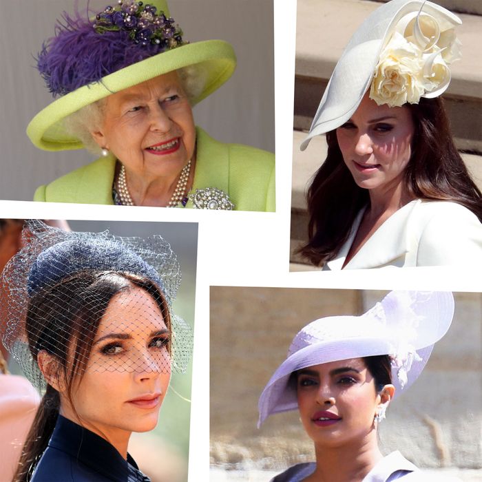 tiny hats worn at royal wedding