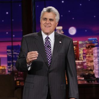 THE TONIGHT SHOW WITH JAY LENO -- Episode 3406 -- Pictured: Host Jay Leno on July 19, 2007 (Photo by Margaret Norton/NBC/NBCU Photo Bank via Getty Images)