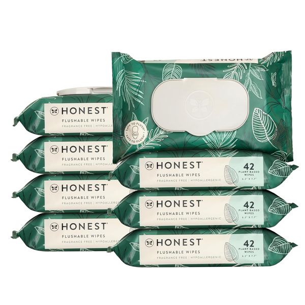 The Honest Company Flushable Wipes for Sensitive Skin - 336 count