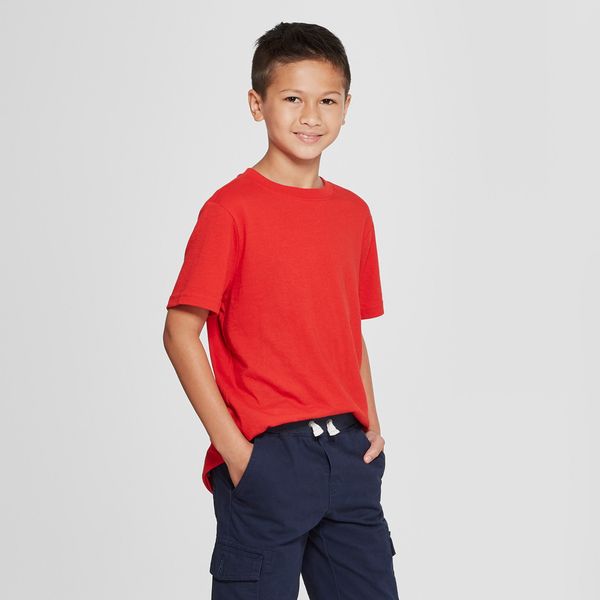 Cat & Jack Boys' Short Sleeve T-Shirt