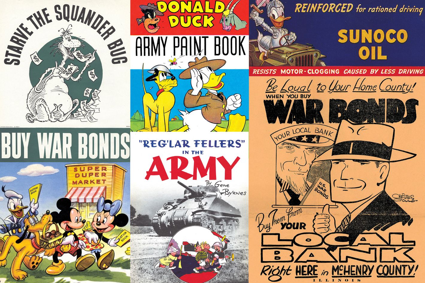 How Mickey Mouse, Donald Duck, Dick Tracy, and Other Cartoons Helped Fight World  War II