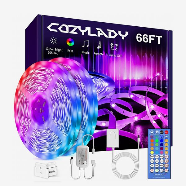 Cozylady Music LED Strip Lights, 66 ft