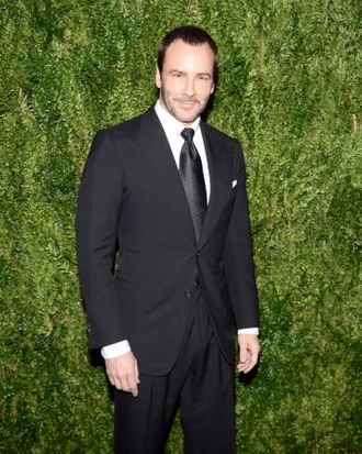 In London, Tom Ford Showed Fancy Velvet Sneakers