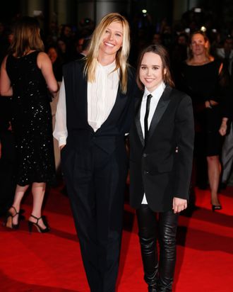 Samantha Thomas and Ellen Page.