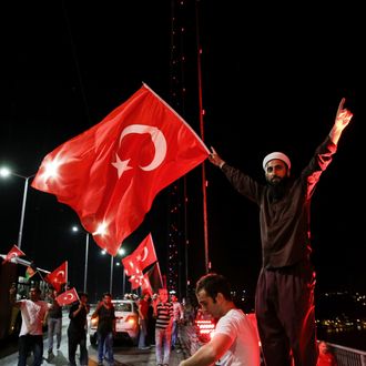 Turkey stand against failed military coup attempt