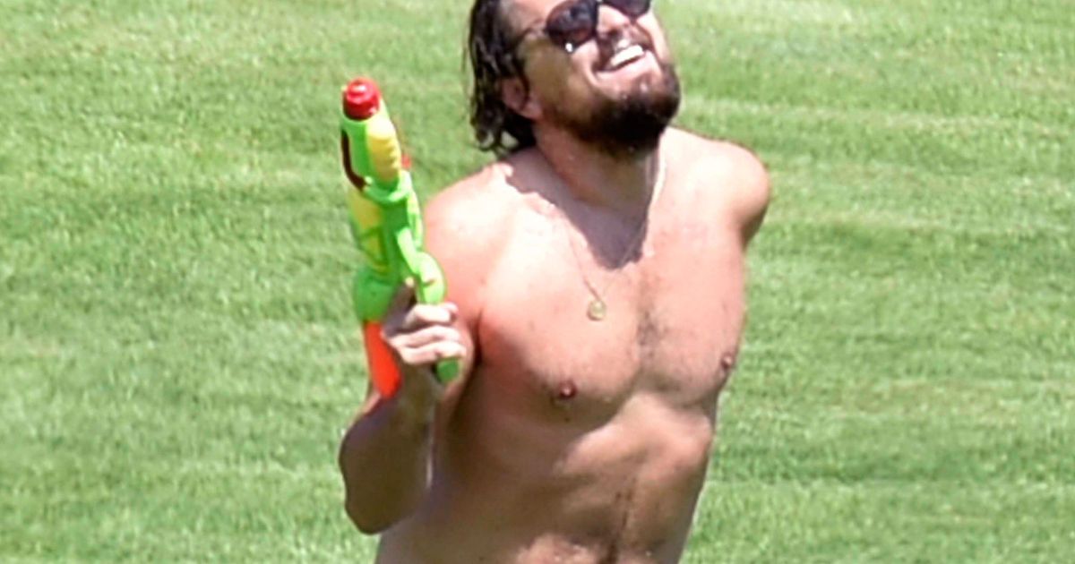 Leonardo DiCaprio Is Aggressively Enjoying Summer.