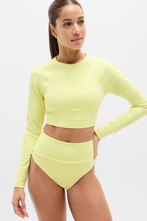 Athleta Crop Rashguard