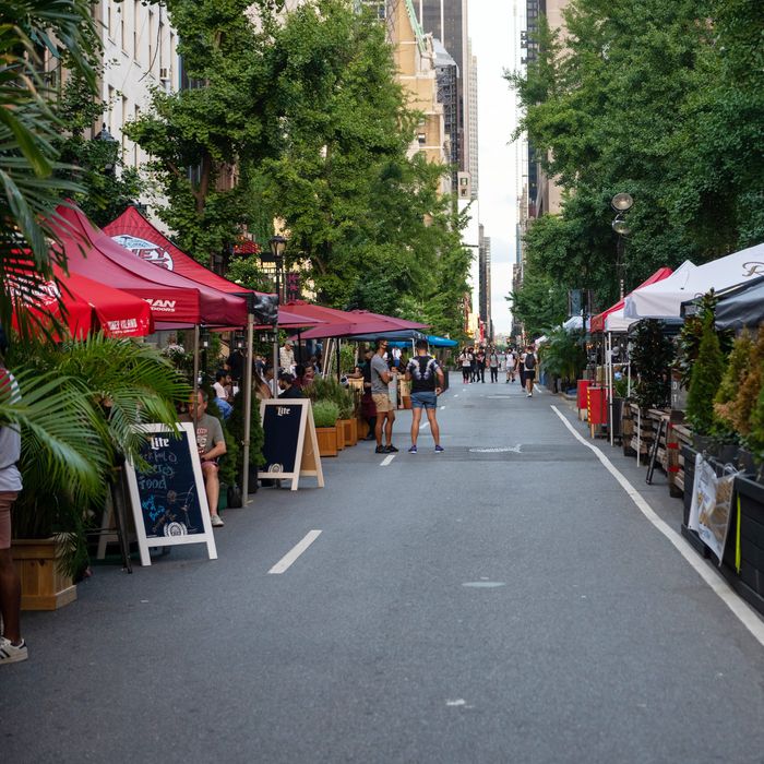 Outdoor Dining Extended and Expanded in NYC