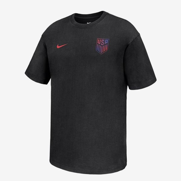 Nike Adult USMNT Team Crest Max 90 Black T-Shirt