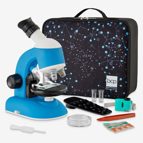 Best Choice Products 30-Piece STEM Kids Microscope Science Kit