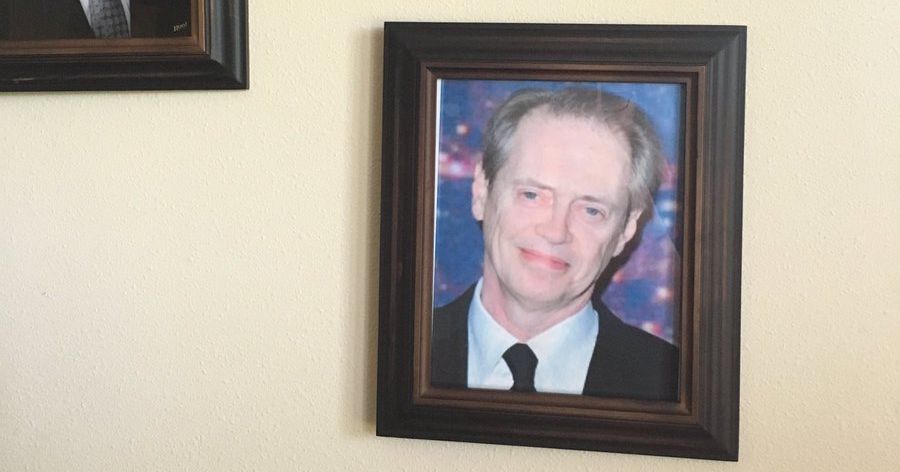 Steve Buscemi Replaces Family Photos