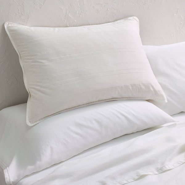 Casaluna Machine Washable Medium Down Bed Pillow