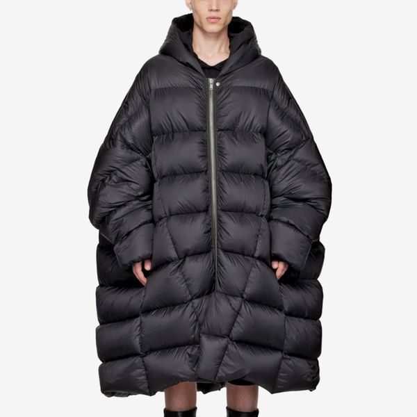 Rick Owens Black Duvet Jumbo Peter Down Jacket