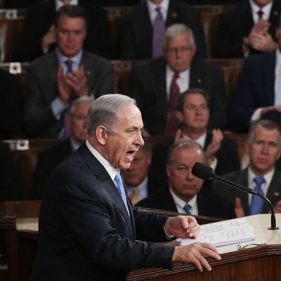 Israeli PM Netanyahu Addresses Joint Meeting Of Congress