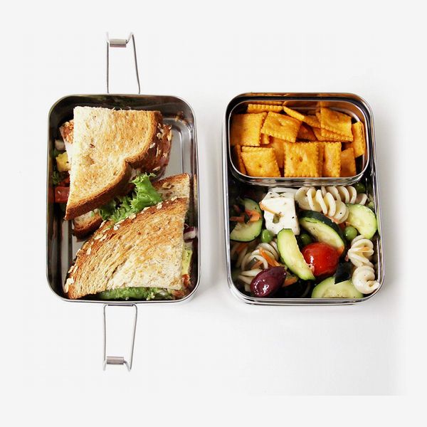 ECOlunchbox Three-in-One Stainless Food Canister & Lunch Box