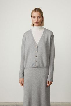 Lisa Yang Abby Cashmere Cardigan - Beige