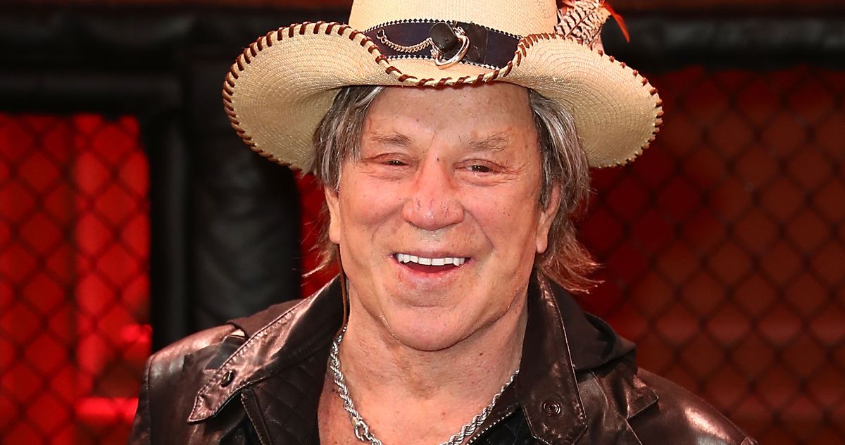 Mickey Rourke sagt, er will kein Geld von GoFundMe