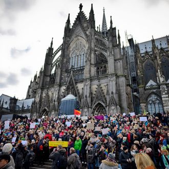 Women Protest Cologne Sex Attacks