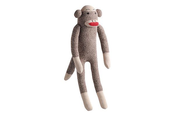 Multipet International Sock Monkey Dog Toy