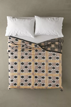 UO Home Beatrix Brushed Bed Blanket