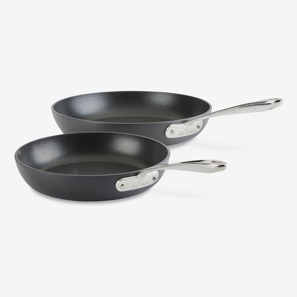All-Clad Nonstick Hard-Anodized 2-Piece Fry Pan Set