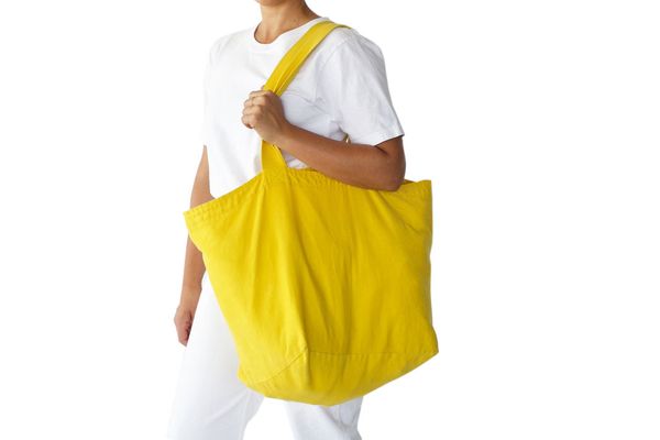 White Single discount 60% WOMEN FASHION Bags Tote bag Fabric NoName Tote bag 