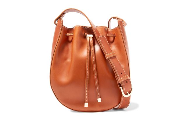 Vanessa Seward Dakota Leather Bucket Bag