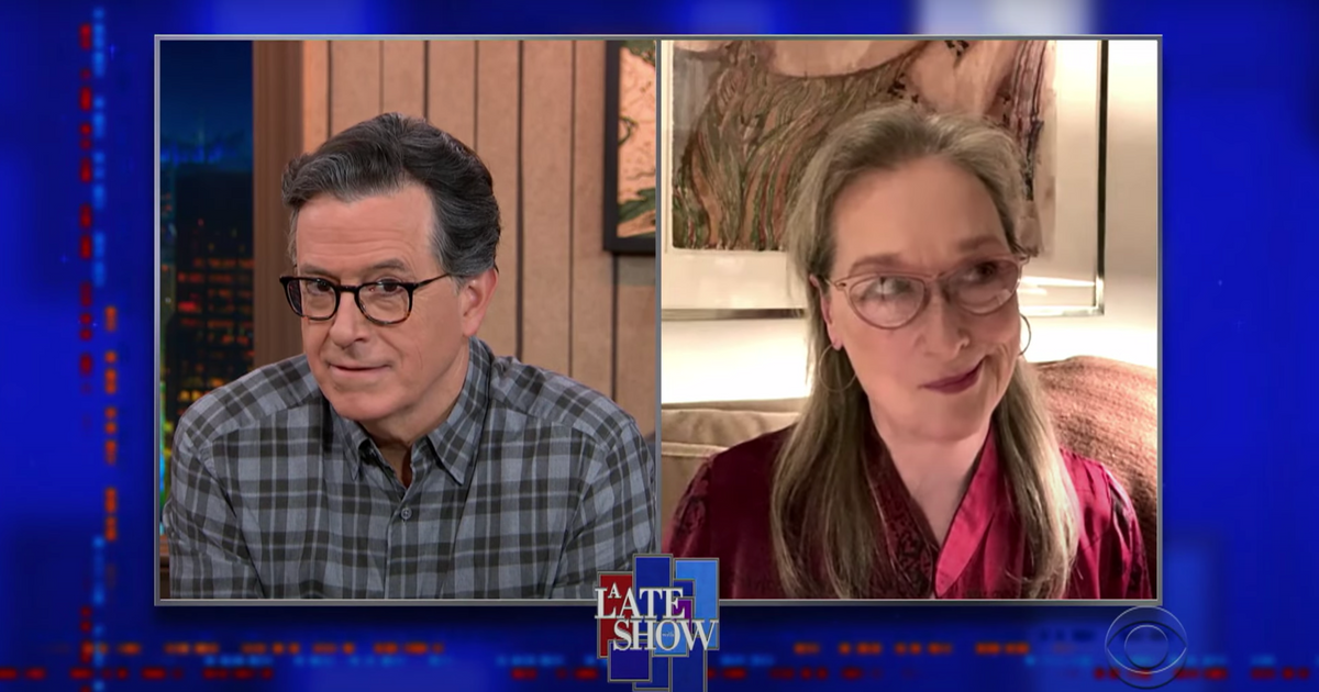 WATCH Meryl Streep in Stephen Colbert’s action movies