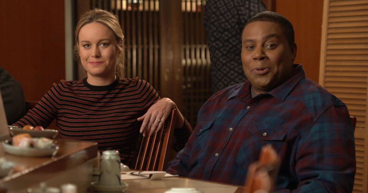 Brie Larson and Kenan Thompson Are Confused by Sushi in These Saturday  Night Live Promos