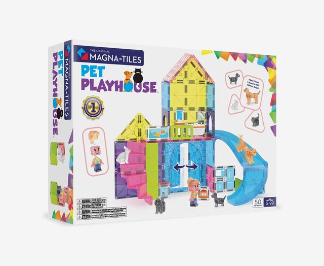 Magna-Tiles Pet Playhouse 50-Piece Set