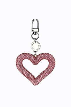 Poppy Lissiman Rhinestone Heart Keychain