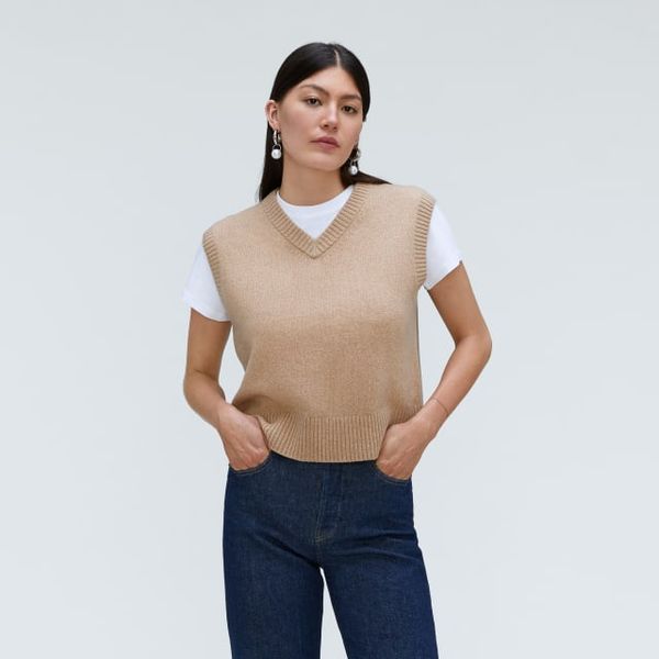 Everlane The Cashmere Vest