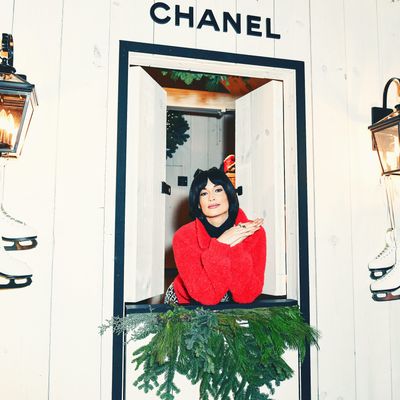 Inside Chanel's Winter Wonderland in NYC - Celebrity Fashion Party