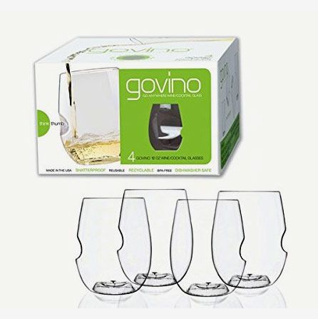 Govino Go Anywhere Flexible Shatterproof Wine Glasses