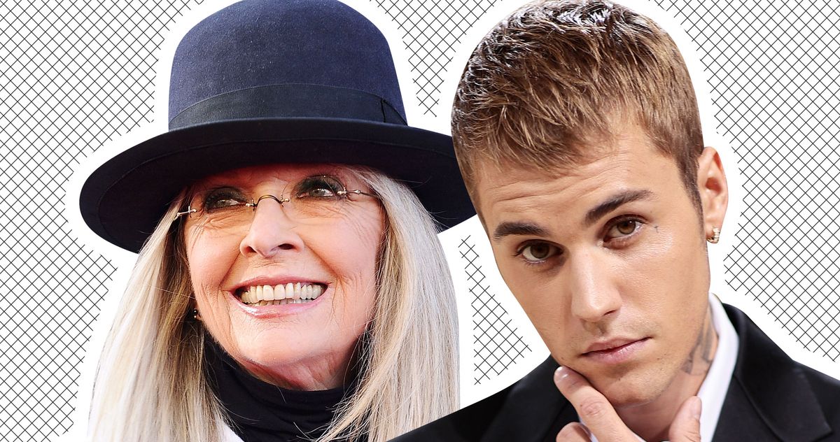 Diane Keaton Stars in Justin Bieber's New Music Video, Wearing Her Own  Clothes