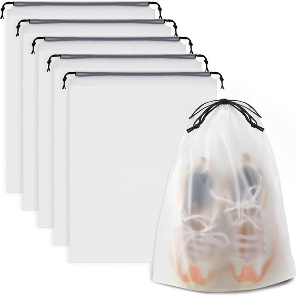 Waterproof Travel Drawstring Shoe Bags for Packing