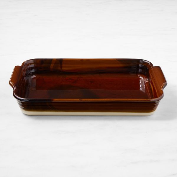Emile Henry French Ceramic Potter Rectangular Baker