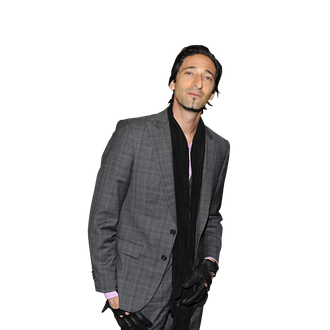 Prada special guest Adrien Brody.