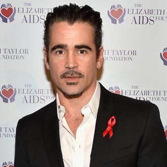 LOS ANGELES, CA - FEBRUARY 27: Actor Colin Farrell attends The Elizabeth Taylor AIDS Foundation Art Auction Benefit Presented By Wilding Cran Gallery on February 27, 2014 in Los Angeles, California. (Photo by Frazer Harrison/Getty Images)