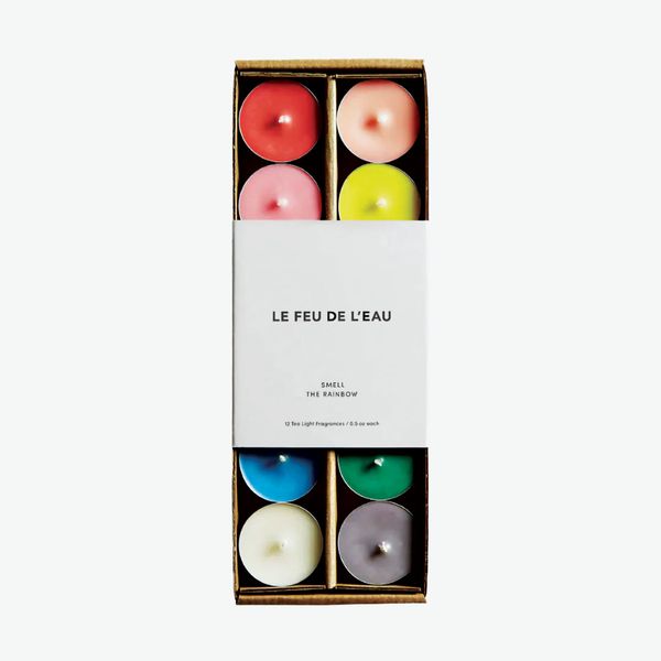 Nest of San Francisco Set of 12 Rainbow Tea Lights